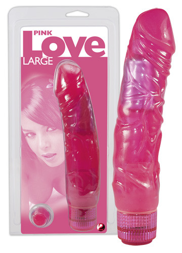 Вібратор Pink Love Large