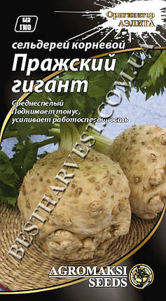 Насіння селери кореневої «Празький гігант» 0.3 г, фото 1