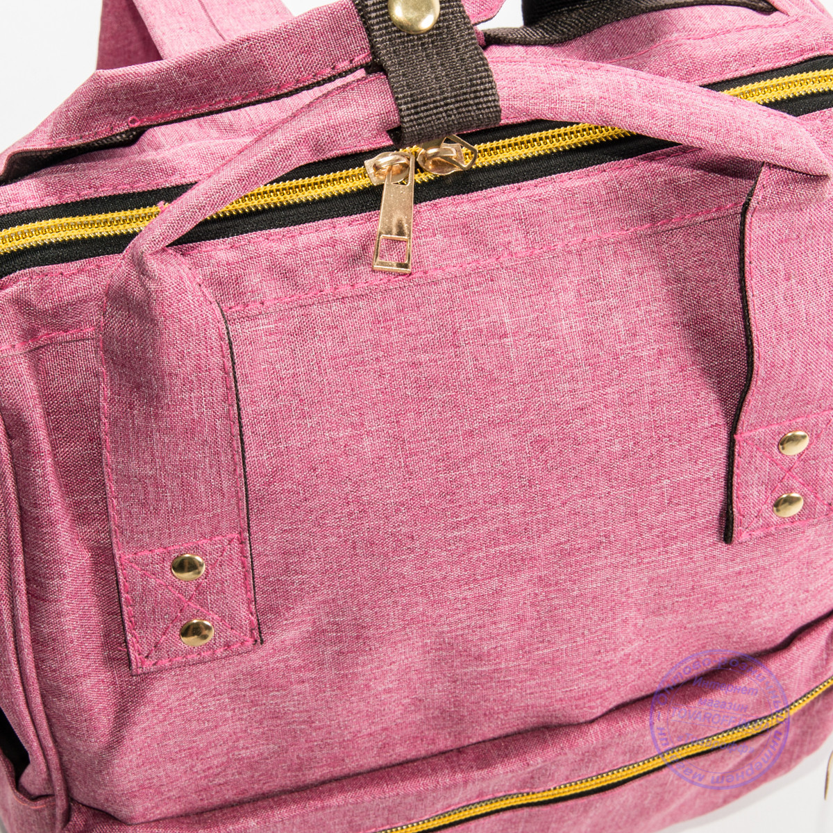 Оптом сумка-рюкзак для школы или для прогулок - розовая - 118 - фото 5 - id-p560901993