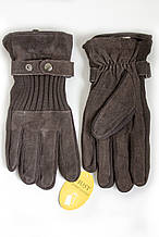 Чоловічі замшеві рукавички Shust Gloves BROWN 320