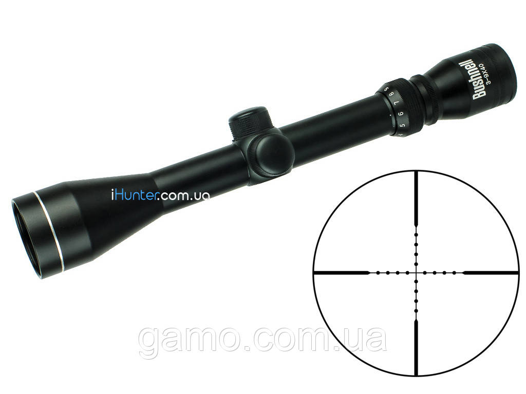 Оптичний приціл BUSHNELL 3-9x40 MIL-DOT, фото 1