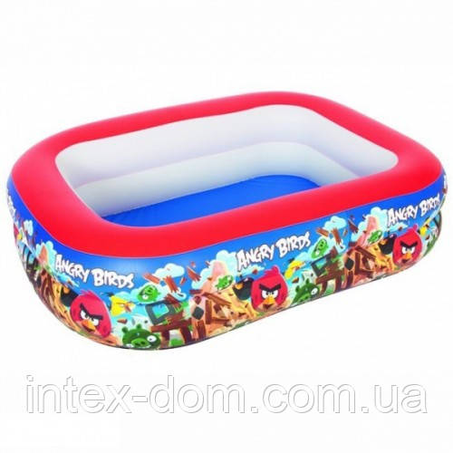 Басейн 96109 Angry Birds 2х уровненный 201х150х51см