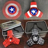 Металевий спінер Супергерої, фото 2