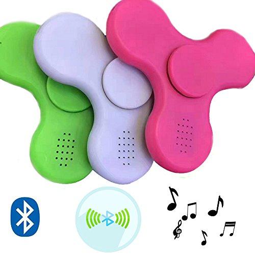 Пластиковий спінер з bluetooth+led+колонки, фото 1