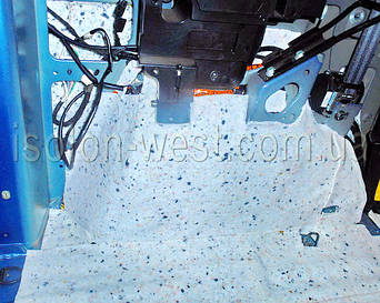 Можно стелить Бибитон, а можно сразу хороший слой дать войлока.