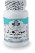 Д-Формула 60 капсул 555 мг.