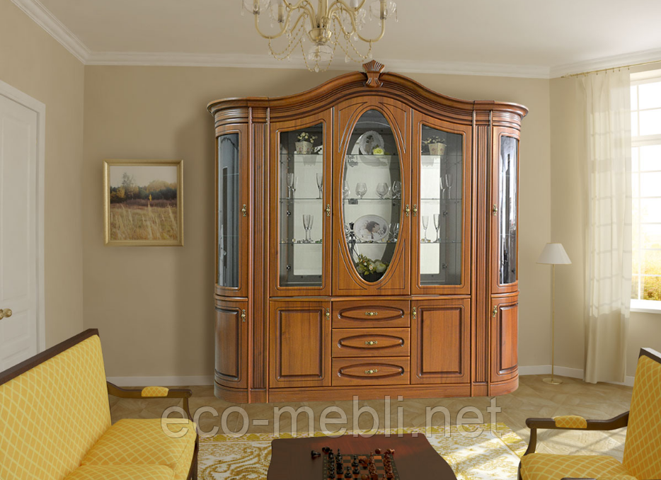 Вітальня Цезарь 3 горіх / патина Світ Меблів, фото 1