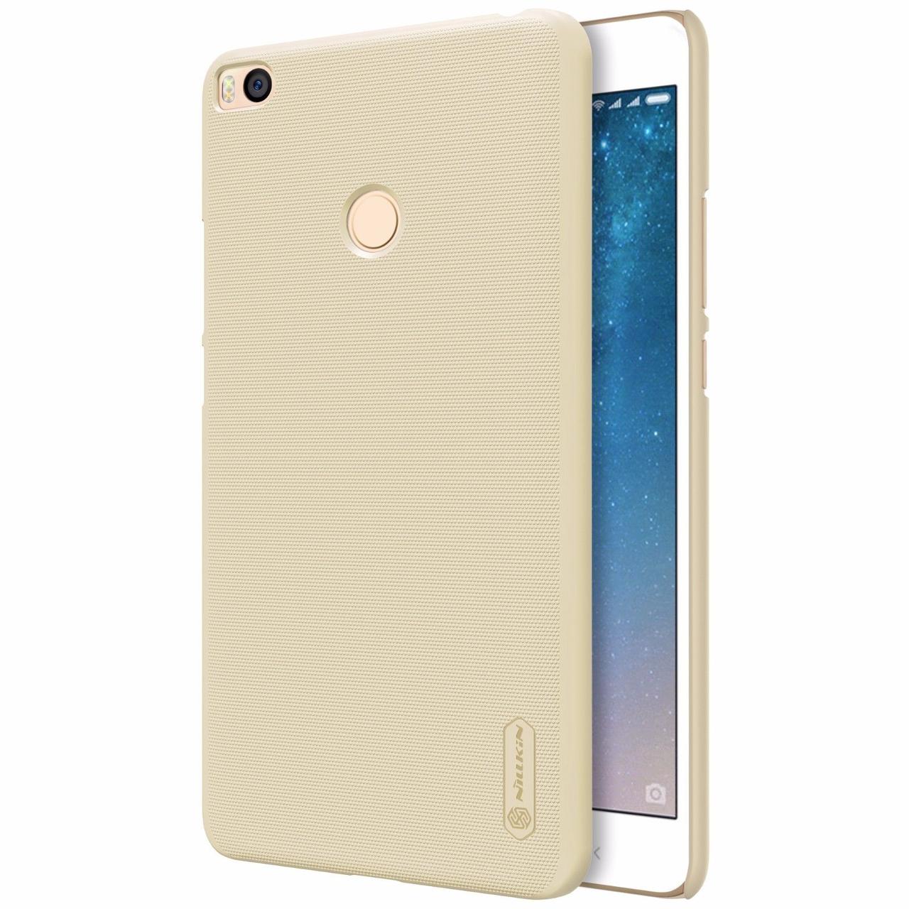 Nillkin Xiaomi Mi Max 2 Super Frosted Shield Gold Чохол Накладка Бампер