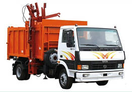 Сміттєвоз бічного завантаження ВЛІВ супер-міні б