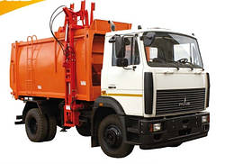 Сміттєвоз бічного завантаження ВЛІВ міні б