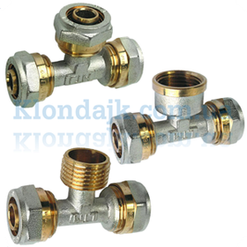 Трійники для металопластикових труб