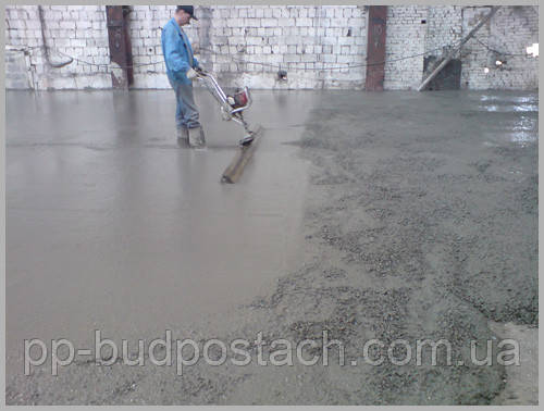 Вибрированный бетон