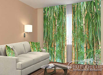 Фото Штори "Бамбуковий ліс" 2,5 м*2,6 м (2 полотна по 1,30 м), тасьма