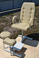 Кресла для педикюра с подставкой для ног и стулом для мастера