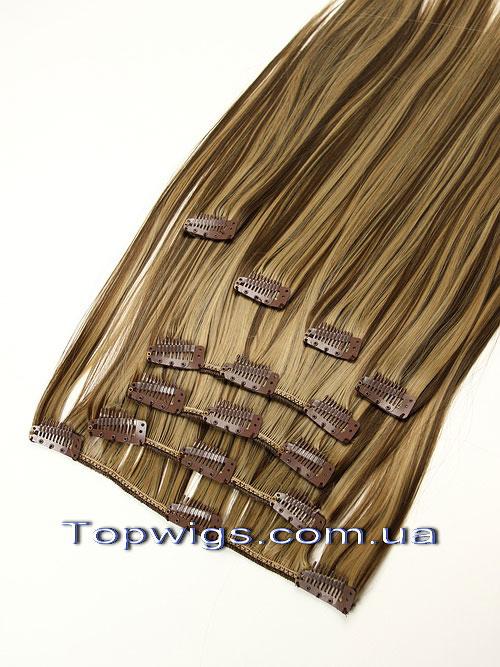 Волосся на заколках № 222: колір 8H124, фото 1