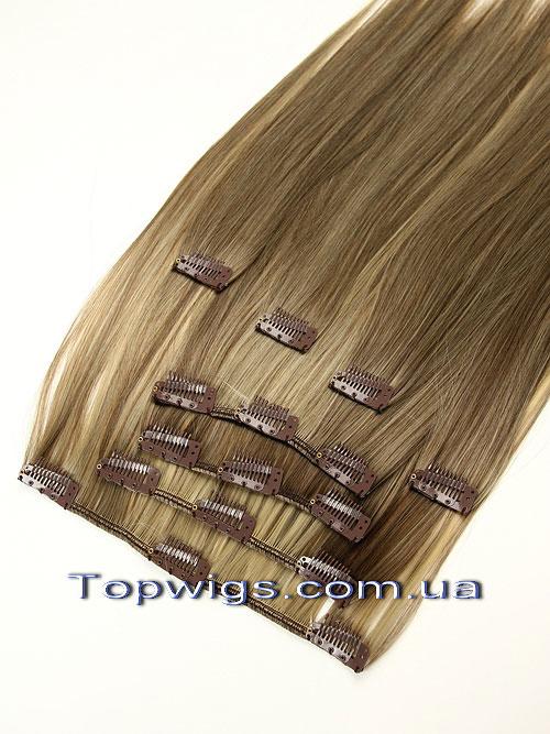 Волосся на заколках № 222: колір 12-26, фото 1