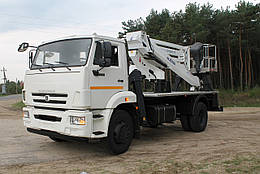 Підйомник мобільний стріловий телескопічний СММ ПМС-2311