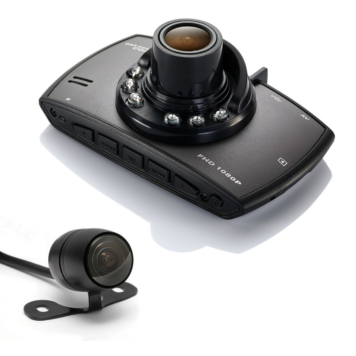 Відеореєстратор DVR HJ10J з двома камерами