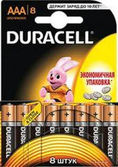 Батарейка Duracell AAA MN2400 LR03 * 8шт (81417099)