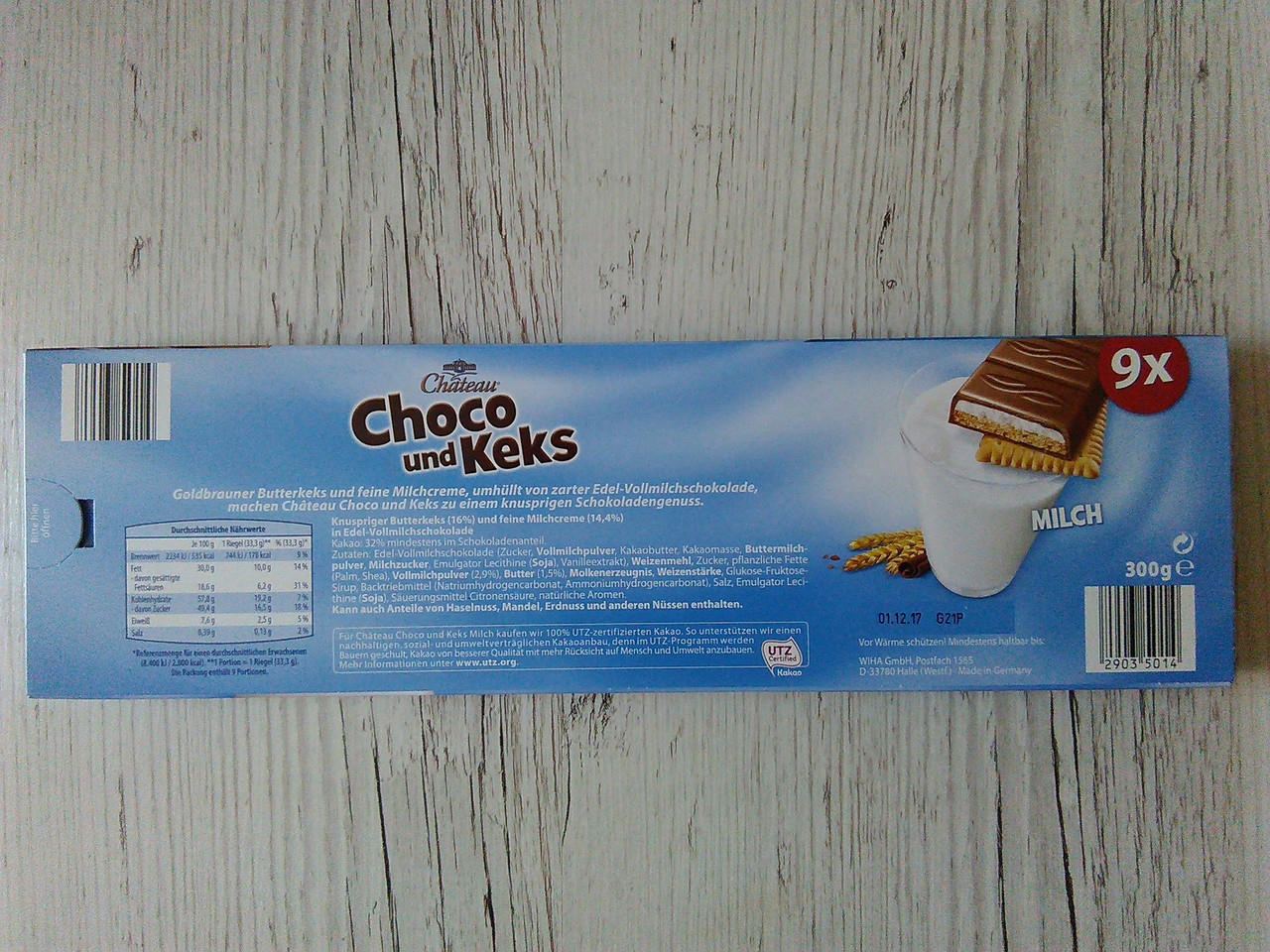 Шоколад Chateau Choco Keks з молочним кремом і печивом, 300 г. - фото 4 - id-p561610780