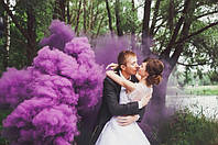 Ручний фіолетовий кольоровий дим середньої насиченості (дим12), 60 сек., Кольоровий Дим
