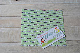 Дизайнерський картон текстура льон "самолектик" 15х15 см