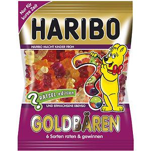 Жувальний мармелад Haribo Goldbaren (желейки харисо), 200 г.