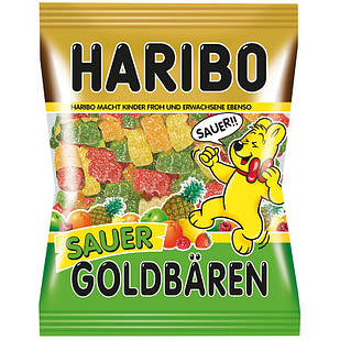 Жувальний мармелад Haribo Goldbaren Sauer (желейки харисо), 200 г.