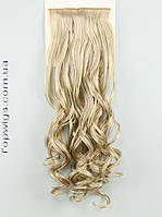Волосы на клипсах заколках трессы 3777: цвет 26 блондин с пшеничным отливом