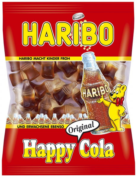 Жувальний мармелад Haribo Happy Cola (желейки харібо), 220 г., фото 1