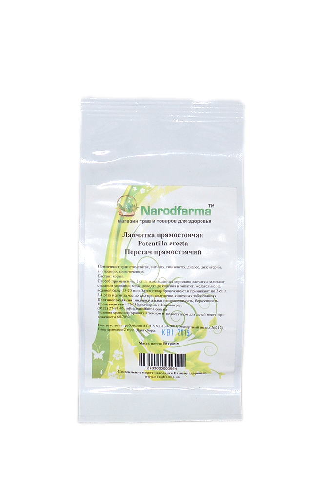 Корінь Калгана (Лапчатка Пряма) 50 г