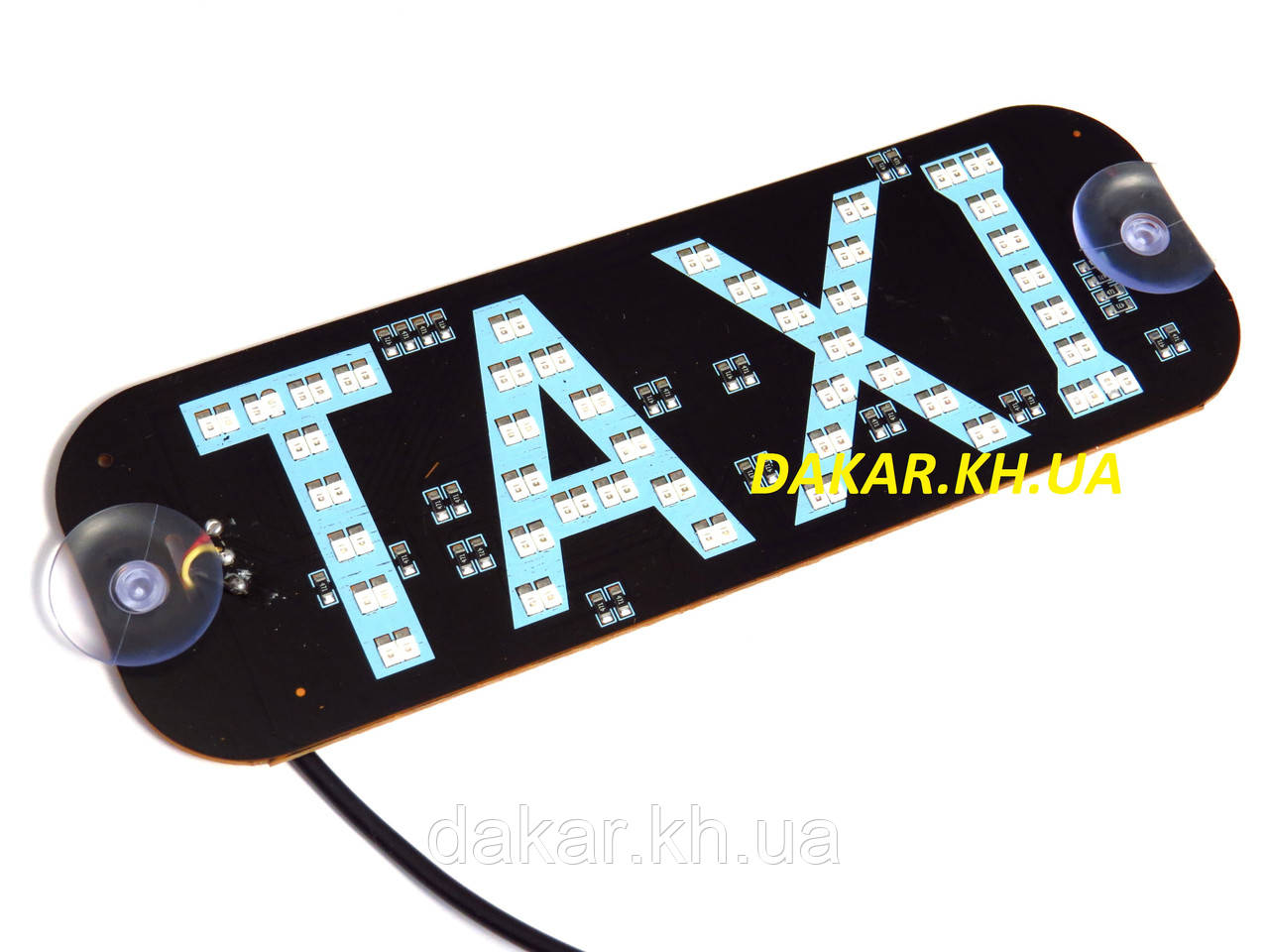 Табличка світлодіодна TAXI v5 двоколірна LED-підсвітка ТАКСІ, фото 1