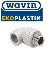Кут 20х1/2" Н Wavin Ekoplastik поліпропіленовий 