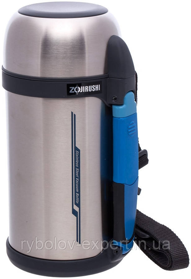 Термос Zojirushi SF-CC18XA 1,8 л срібло (складн.ручка+ремінець)