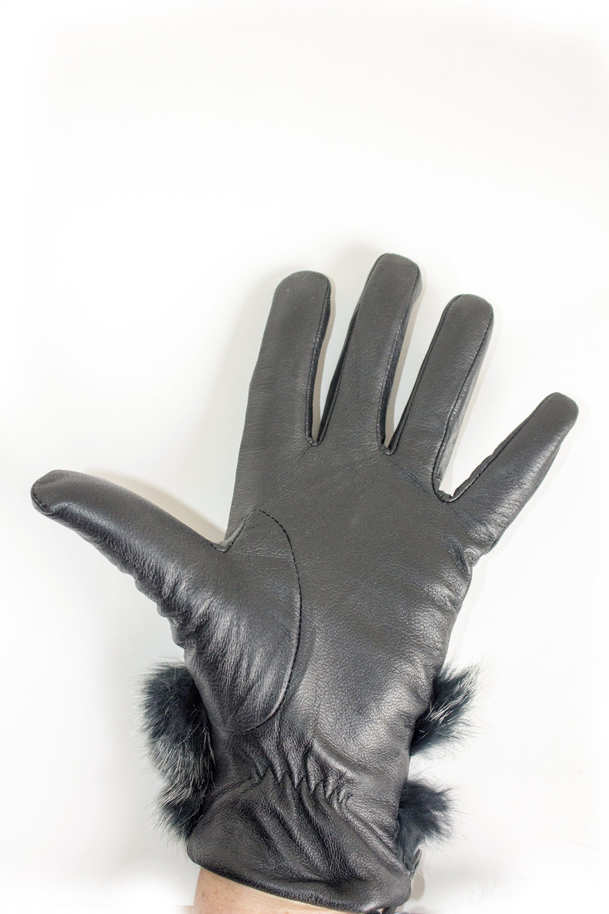 Женские перчатки Felix с мехом Большие 9-353 - фото 4 - id-p576346968