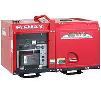Генератор Elemax, однофазний 220 В, тихий, потужність 8.8 кВА