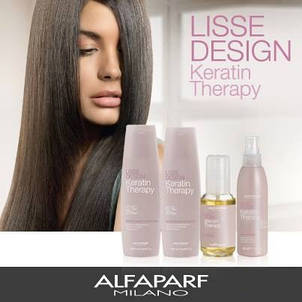 Кератиновое выпрямление волос Alfaparf Milano Lisse Design Keratin Therapy