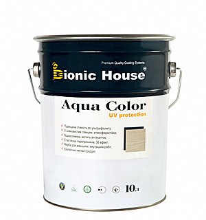 Aqua Color 10 л — Лісовий антисептик для дерева на водній основі