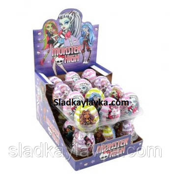 Шоколадне яйце Monster High 25 г 24 шт (ANL)