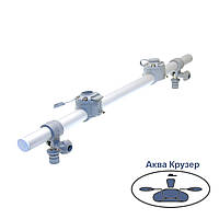 Тарга FASTen Borika Gr700-2G 700 мм з двома замками, колір - сірий