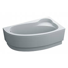 Ванна GLORIA Права 160Х90 акрилова асиметрична за панеллю Swan