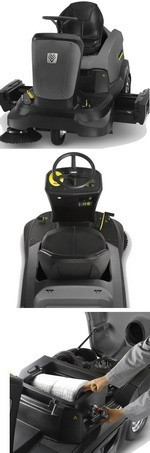 Підмітальна машина із сидінням Karcher KM 90/60 R Bp Pack