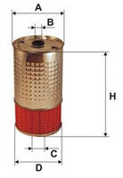 Фільтр оливний M-Filter TE18 (602 OС)