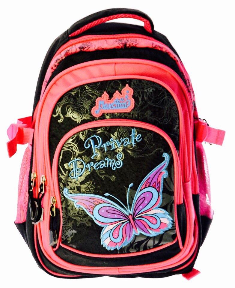 Ранець рюкзак шкільний ортопедичний Butterfly 17-7821-2