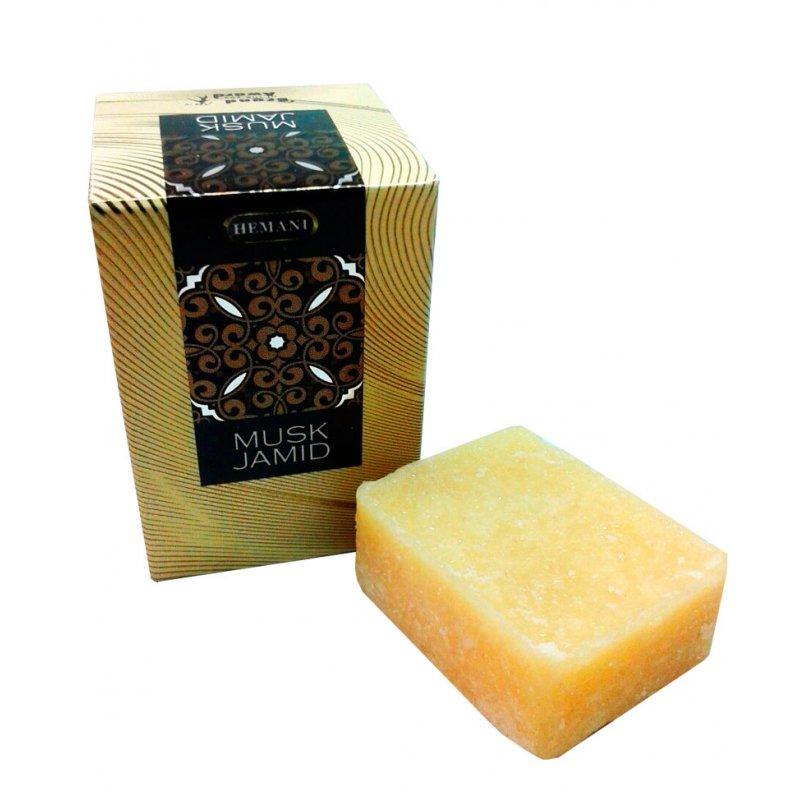 Сухие духи Musk Jamid 25g Hemani, фото 1