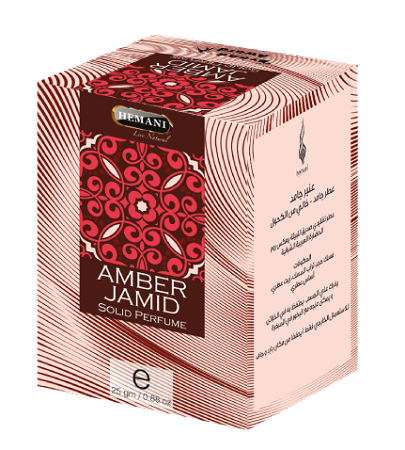 Сухие духи Amber Jamid 25g Hemani, фото 1