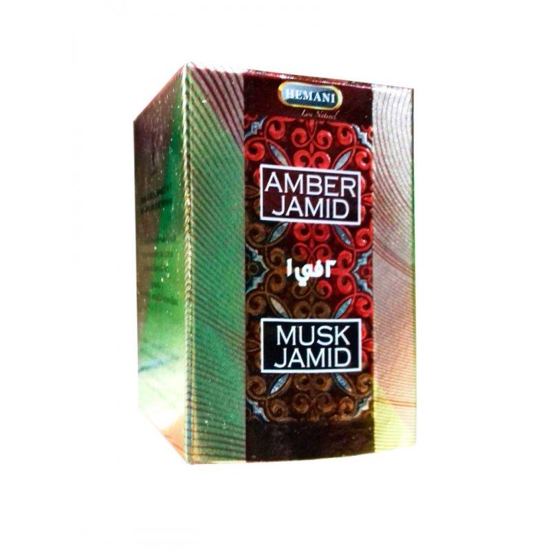 Сухие духи Amber Jamid & Musk Jamid 25 g Hemani