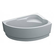 Ванна FIONA Права 150Х100 акрілова асиметрична з панеллю Swan