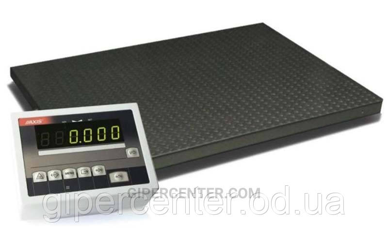 Платформні ваги 4BDU600-1010 практичні 1000х1000 мм (до 600 кг)