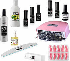 Стартовий набір для манікюру GGA Professional No8